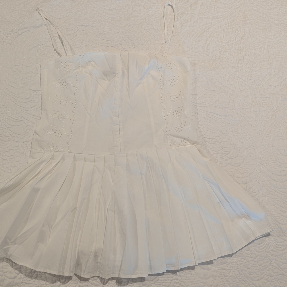 Zara White Mini Dress